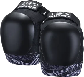 187 Pro Knee Pads XL-Keegan Palmer Black/Black