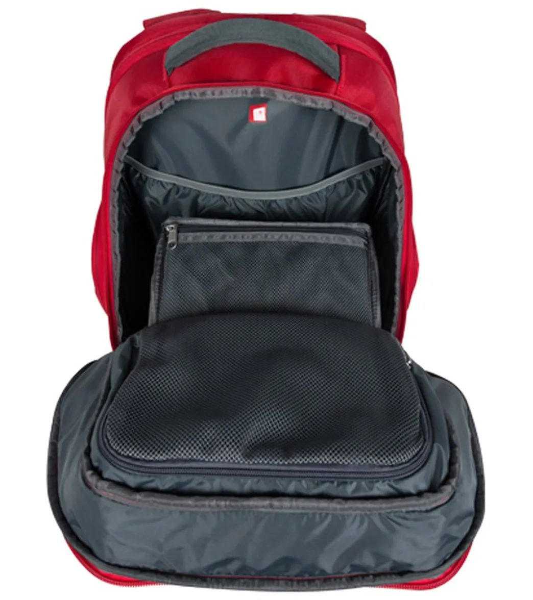 6 Pack Fitness Expert Collection Expedition Backpack 500 Red/Grey