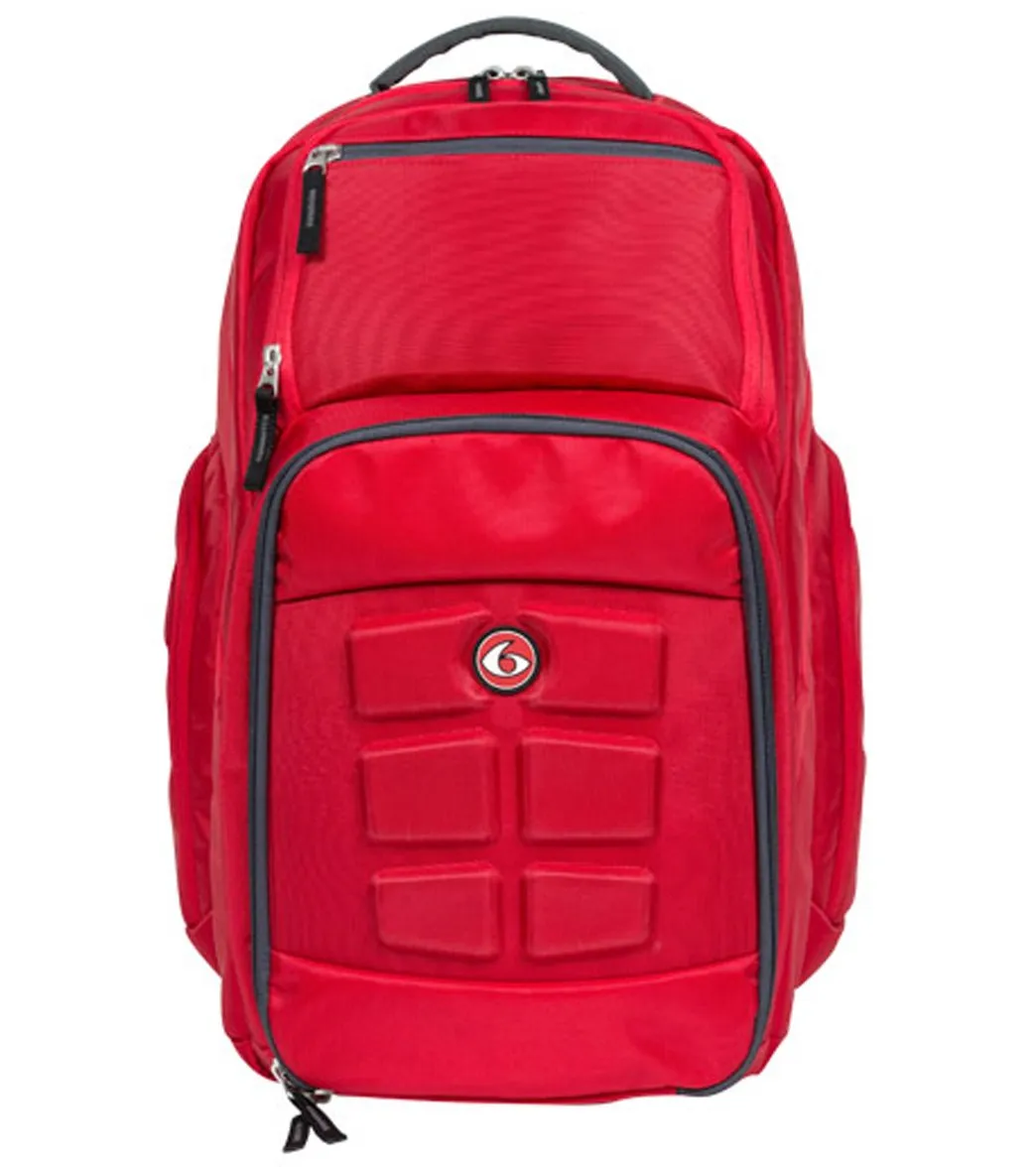 6 Pack Fitness Expert Collection Expedition Backpack 500 Red/Grey