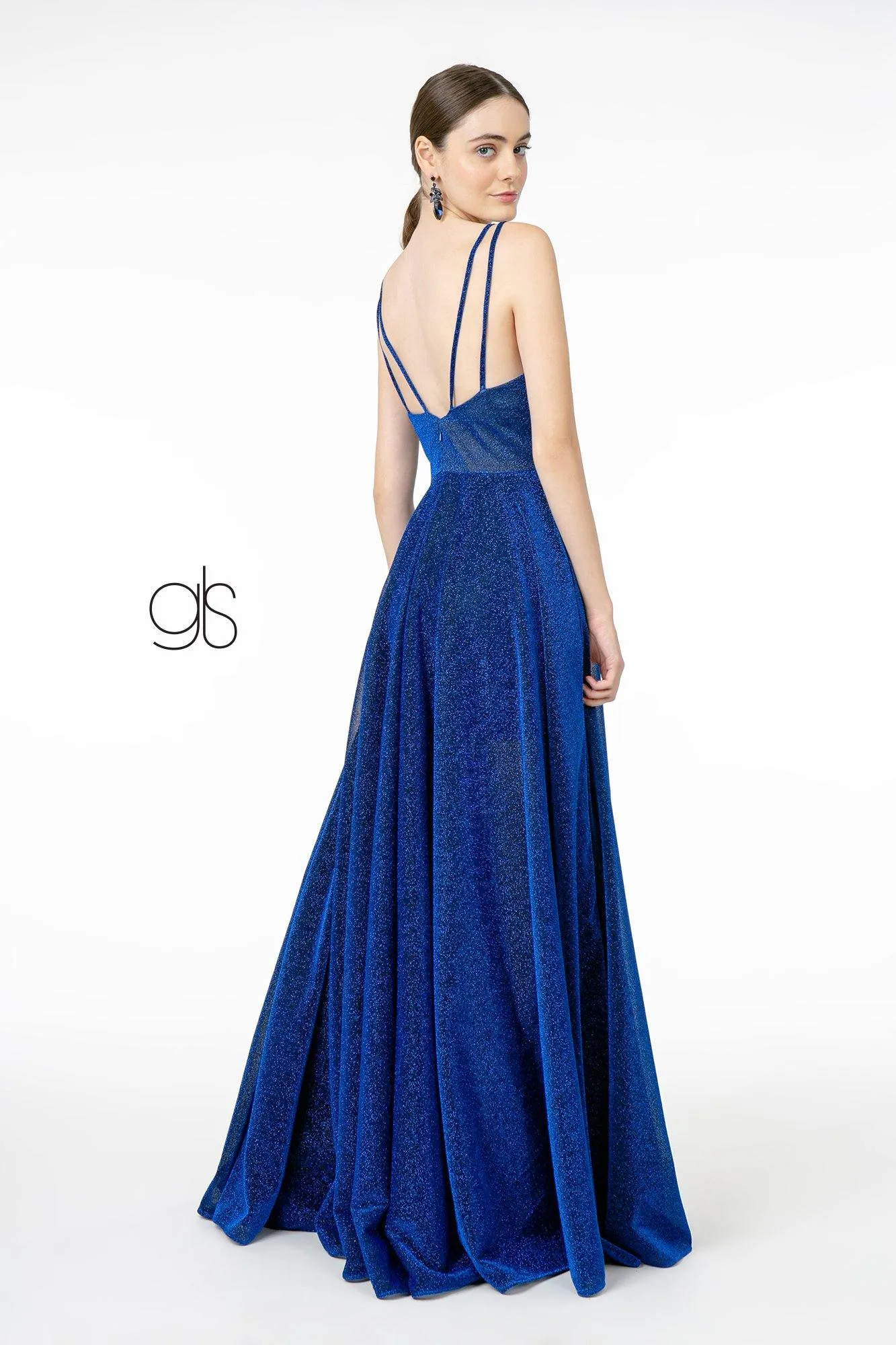 A-Line Long Prom Dress Evening Gown