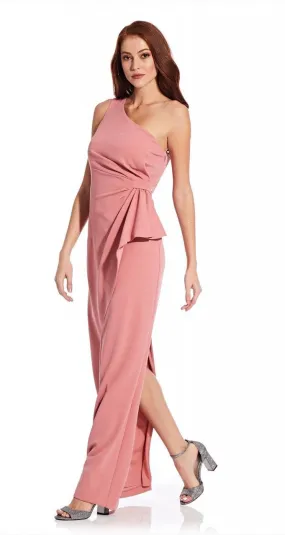 Adrianna Papell AP1E206931 Long Formal Draped Gown