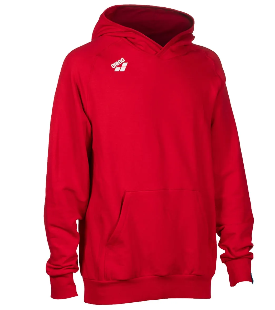 Arena Unisex Team Panel Pullover Hoodie Red