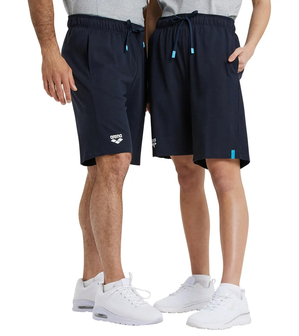 Arena Unisex Team Solid Bermuda Shorts Navy