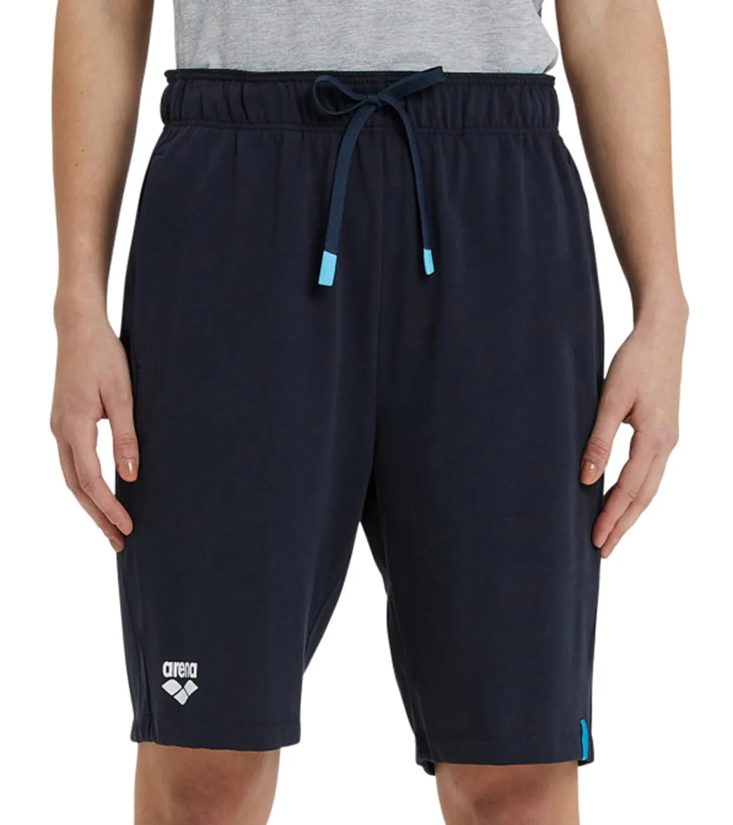 Arena Unisex Team Solid Bermuda Shorts Navy