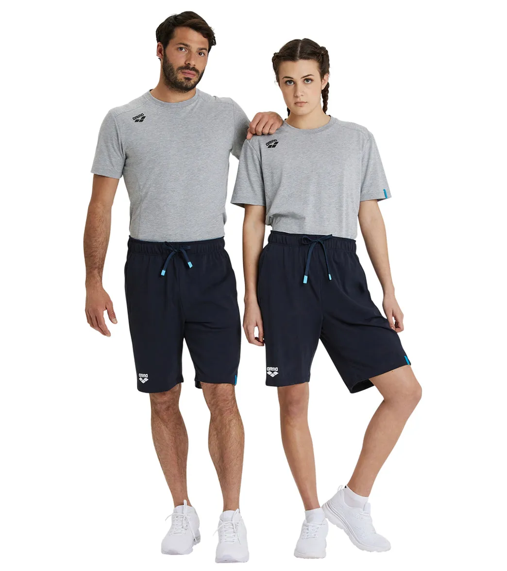 Arena Unisex Team Solid Bermuda Shorts Navy