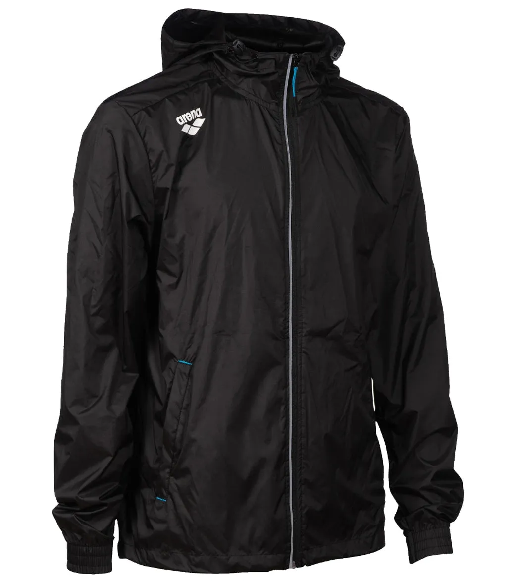 Arena Unisex Team Solid Windbreaker Black