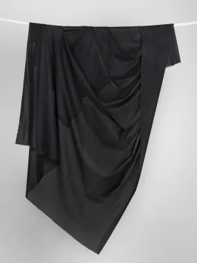 Breezy Cotton Voile - Black - Swatch