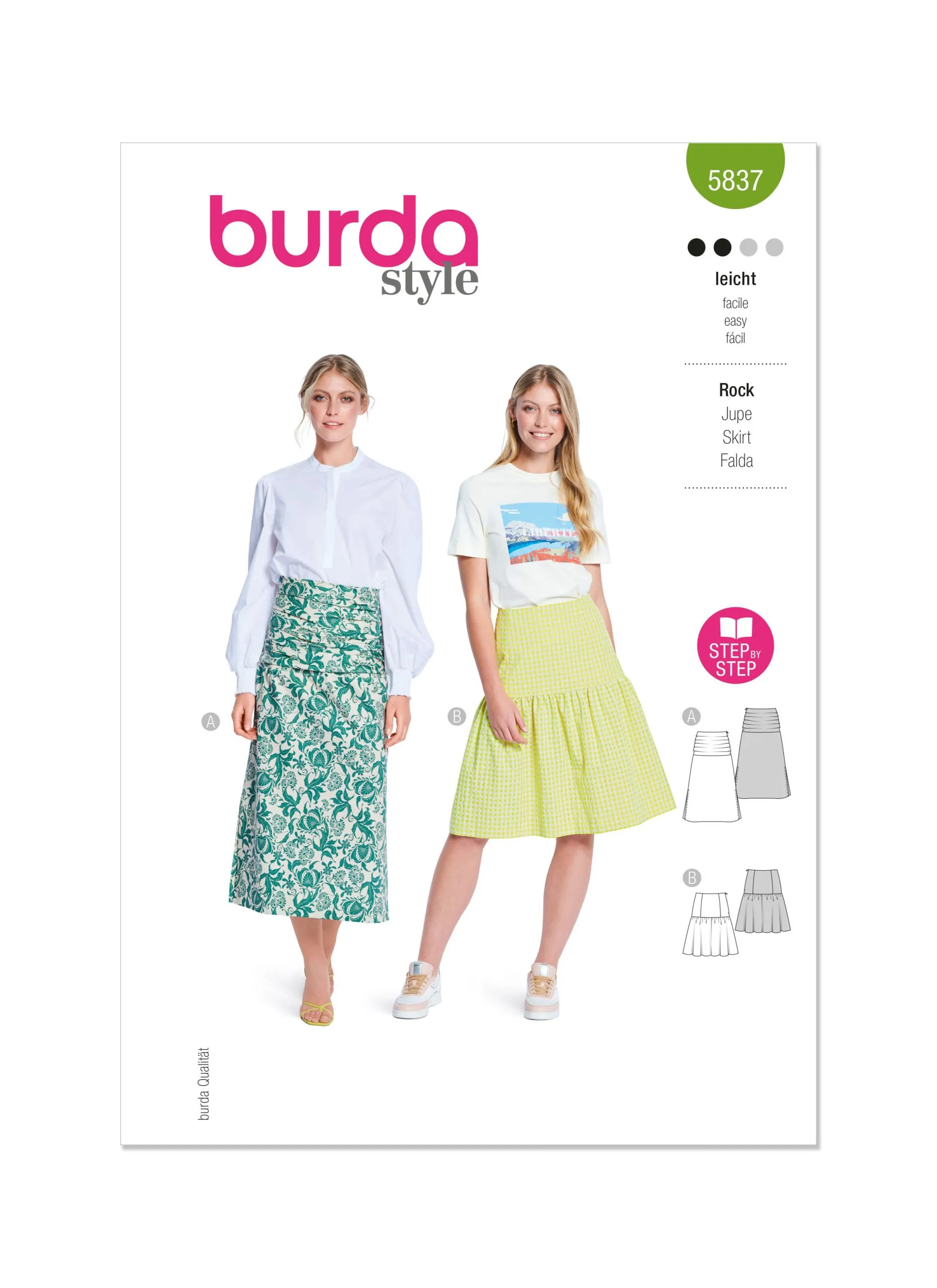 Burda Skirt 5837