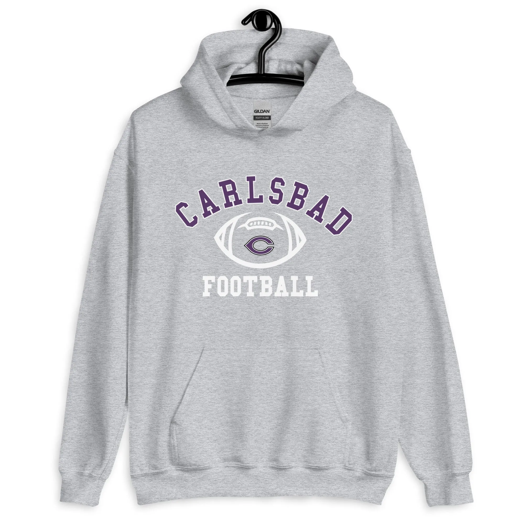 Carlsbad Football Unisex Hoodie