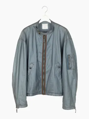 Dézert 90s Coated Cotton/Linen Biker Bomber