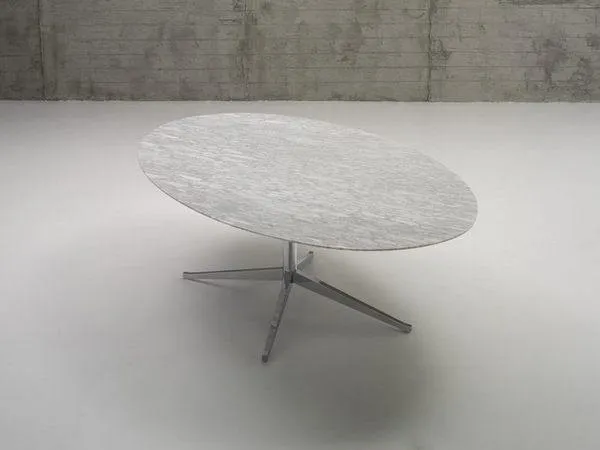 Florence Knoll 92" x 48" Oval Table Desk