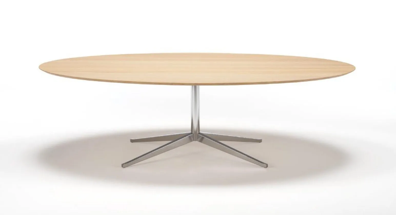 Florence Knoll 92" x 48" Oval Table Desk