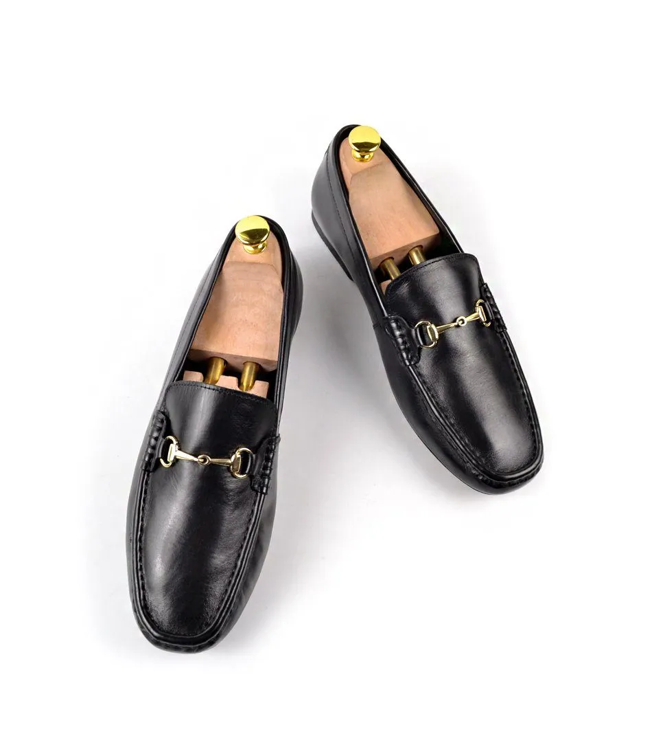 Horsebit Loafers - Black