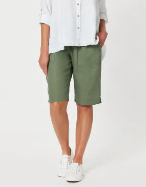 Jersey Waist Short - Khaki