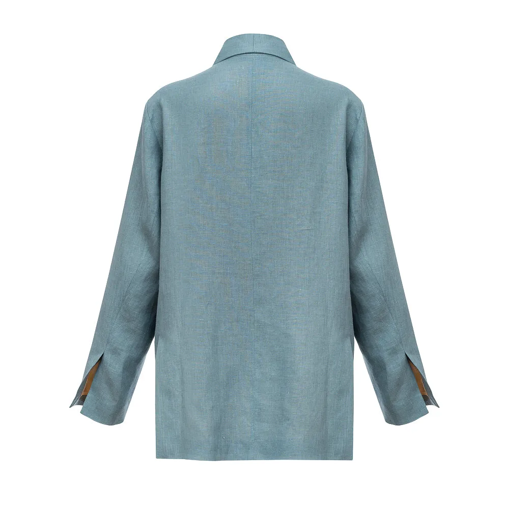 Linen oversize jacket