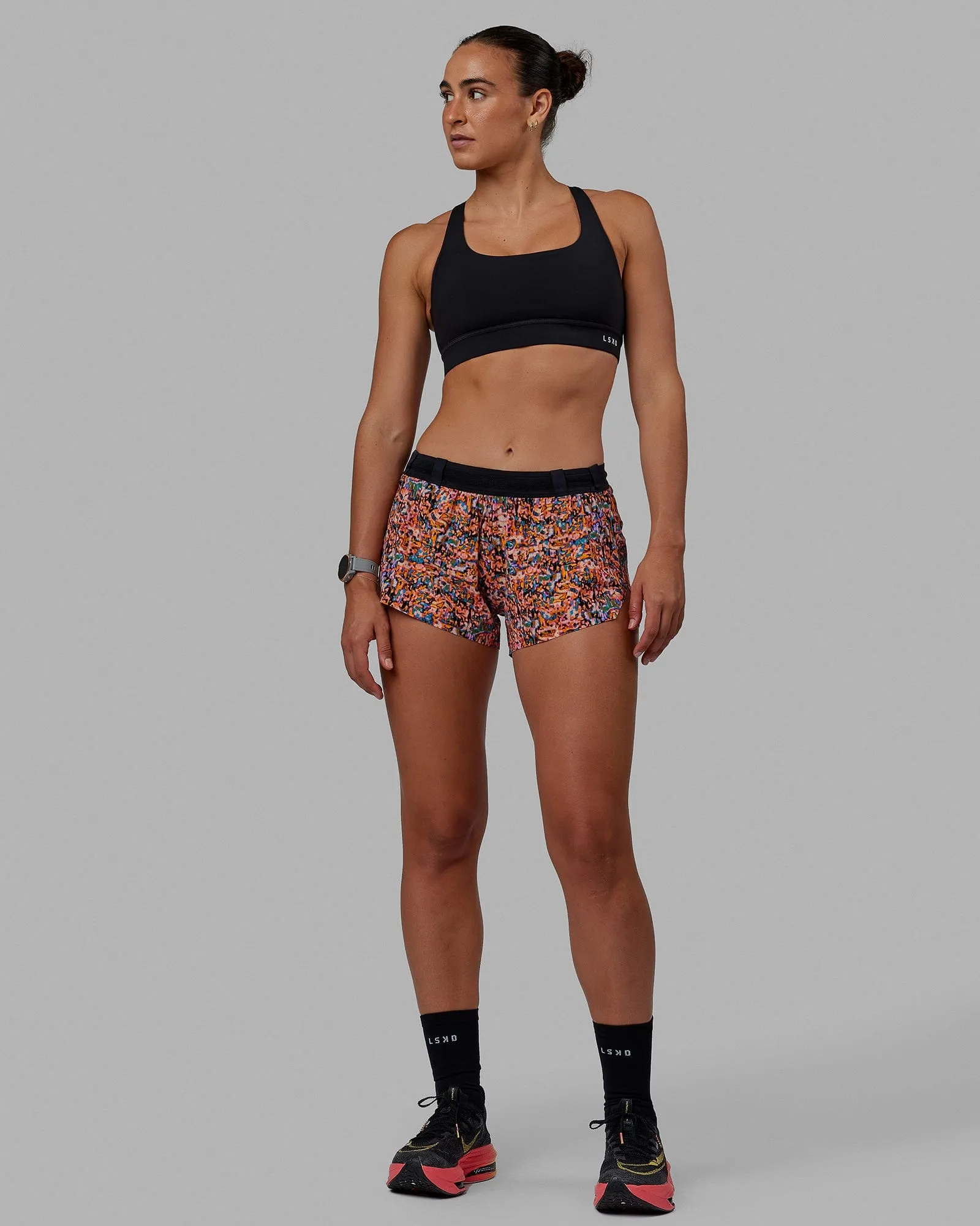 Race Day Running Shorts - Energy Print