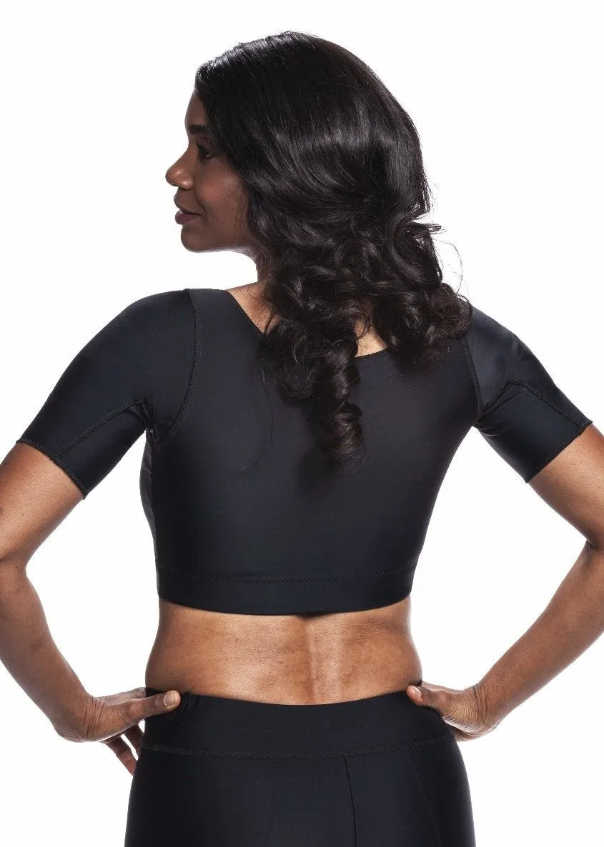 Style 785, Compression Crop Top - Short Version of Compression T