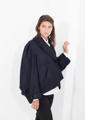 Wool Cocoon Jacket -UEB